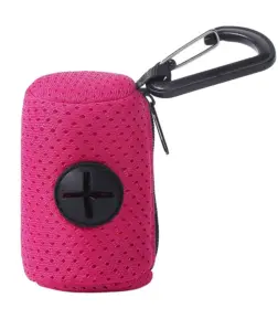Compact Mesh Dog Poop Bag Dispenser